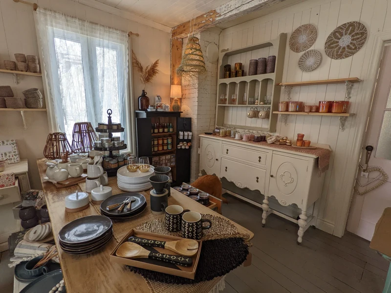 Nos coquettes boutiques d’artisanat