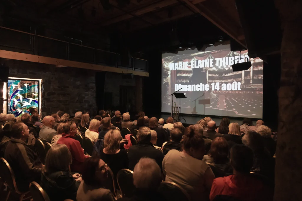 Cinéma dans un ancien moulin 
